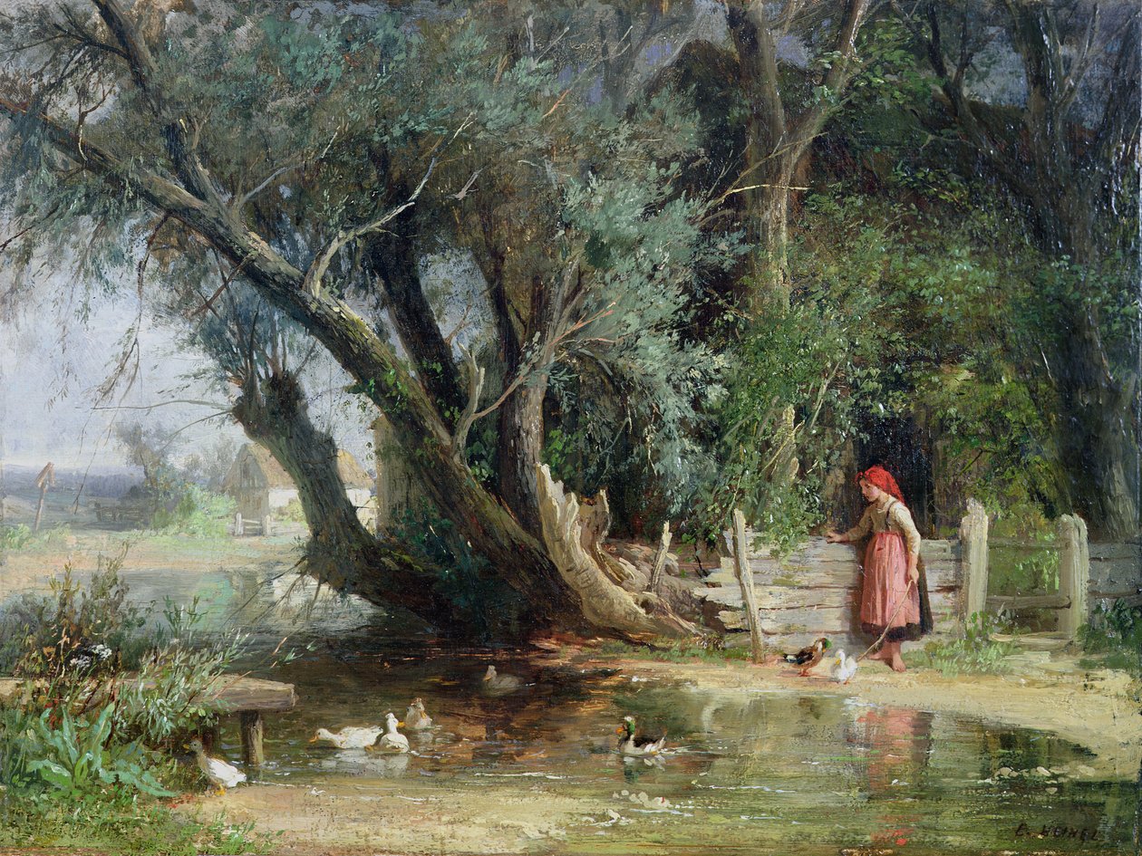 The Duck Pond de Eduard Heinel
