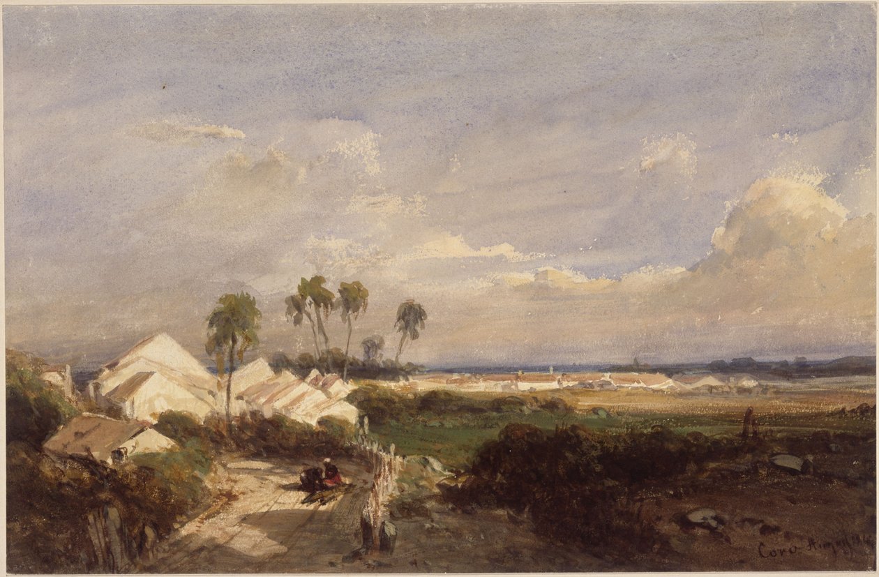 Vista de Coro de Eduard Hildebrandt