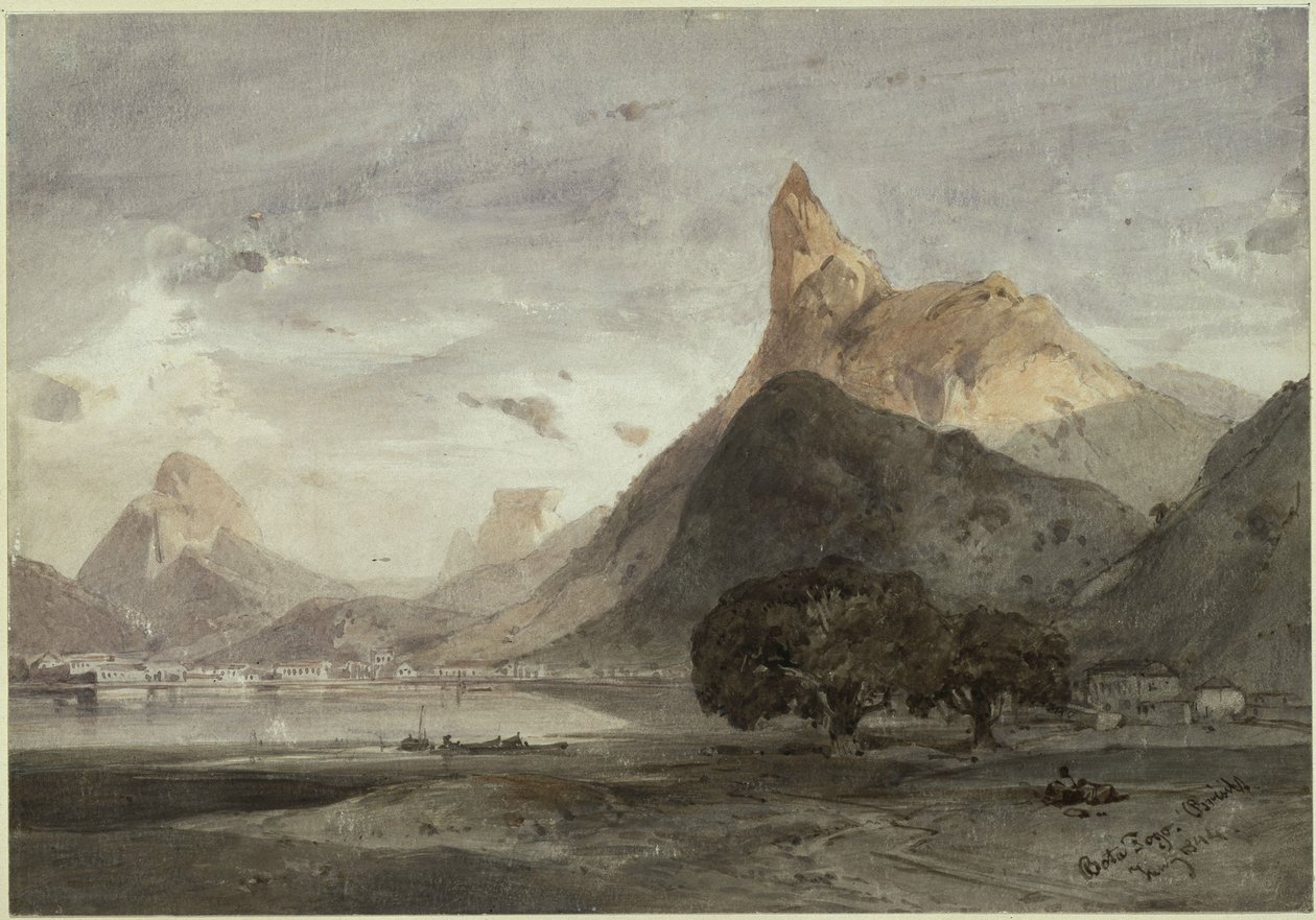 Botafogo bei Rio de Janeiro de Eduard Hildebrandt