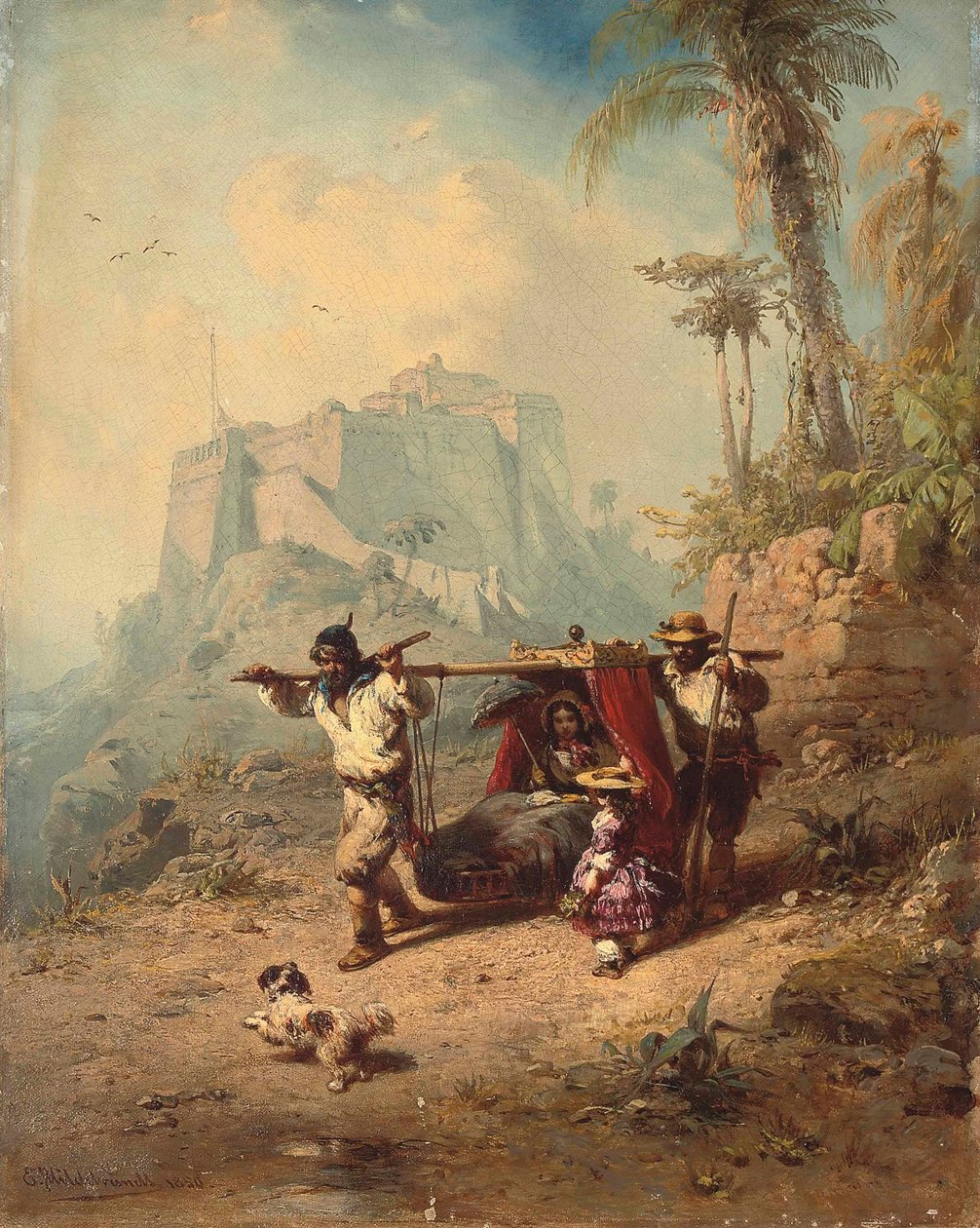 Castelo do Pico, Madeira de Eduard Hildebrandt