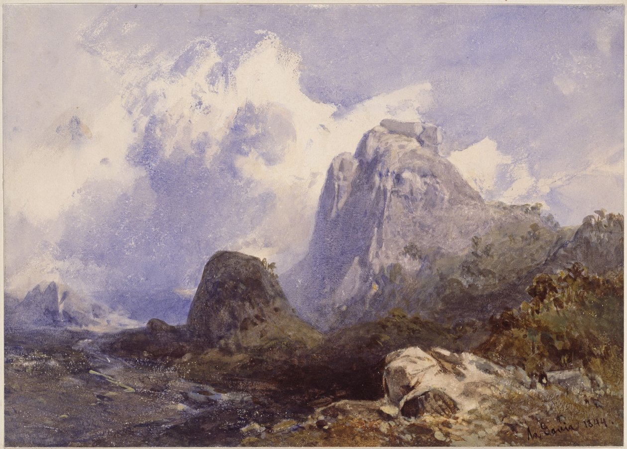 La Gavea, no Rio de Janeiro de Eduard Hildebrandt