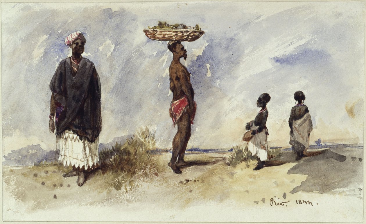 Pessoas de São Paulo de Eduard Hildebrandt