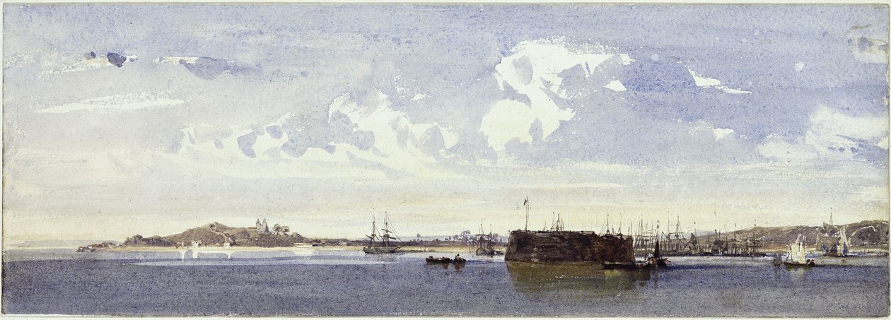 Panorama da Bahia de Eduard Hildebrandt