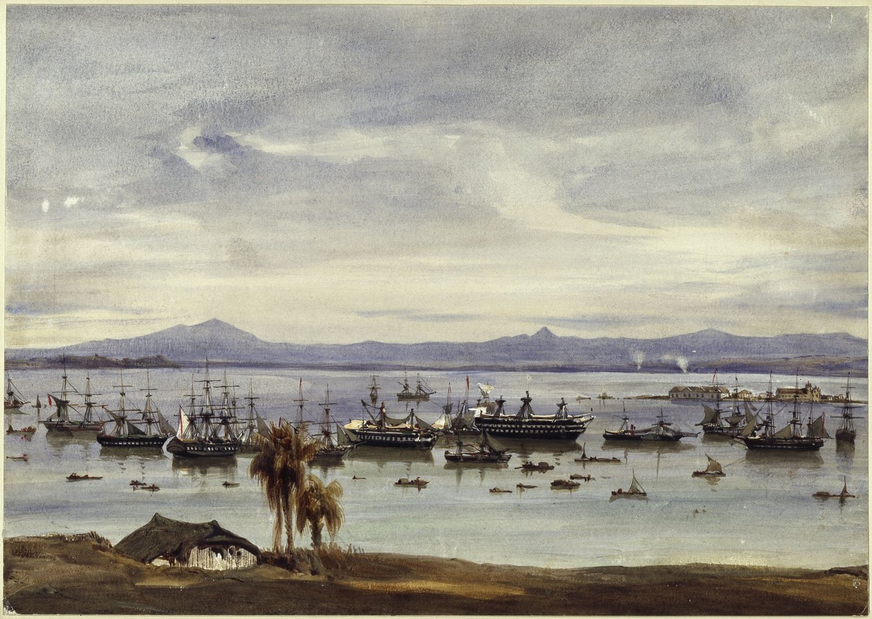 Panorama von Rio de Janeiro de Eduard Hildebrandt