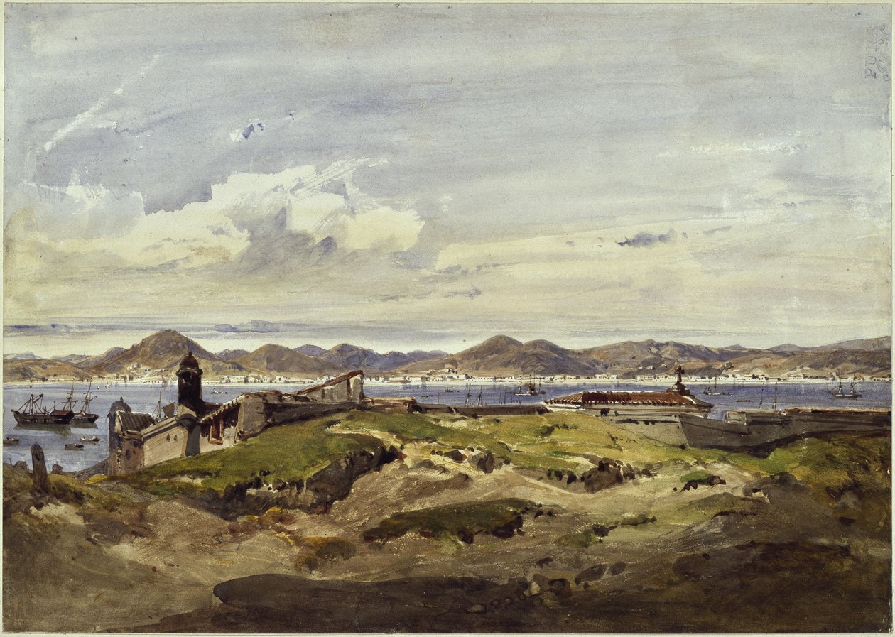 Panorama do Rio de Janeiro de Eduard Hildebrandt