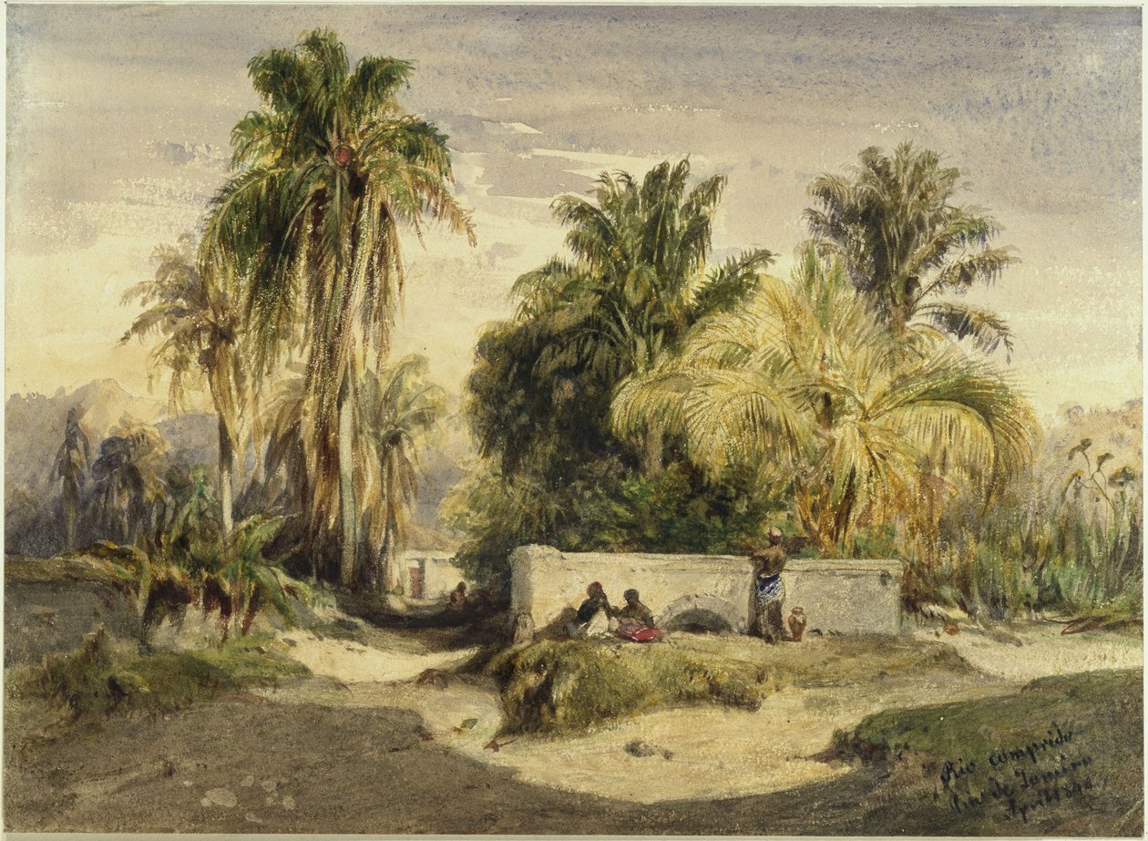Rio Comprido, Rio de Janeiro de Eduard Hildebrandt