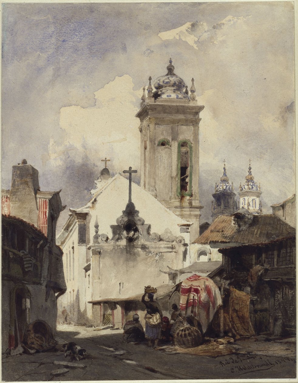 Rio de Janeiro, Igreja de Santa Rita de Eduard Hildebrandt