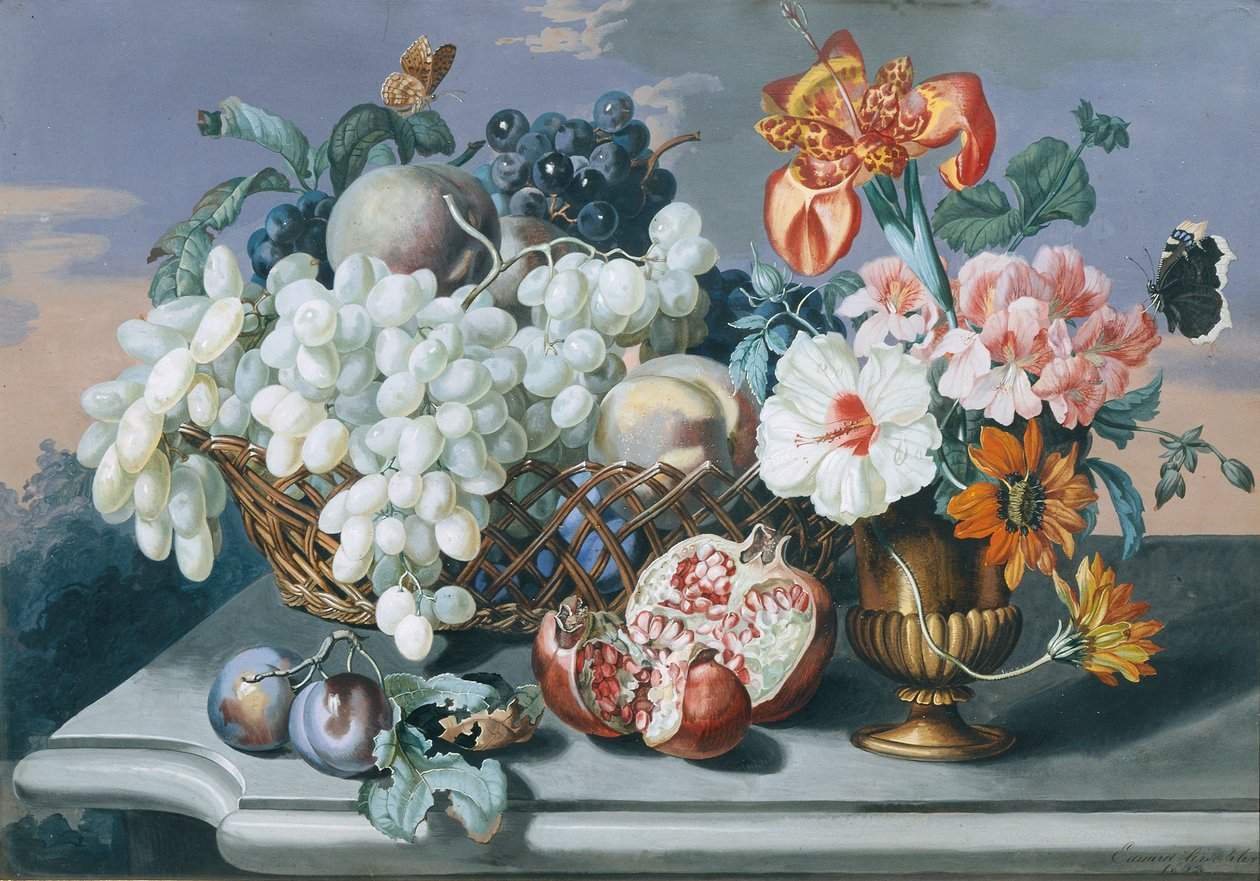 Flores e frutos de Eduard Hirschler