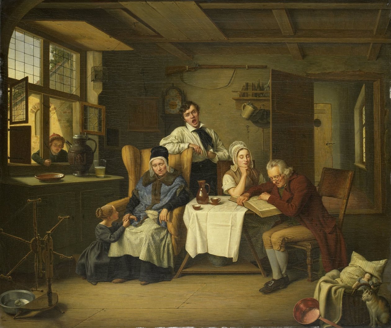 Leitura da Bíblia de Eduard Karl Gustav Lebrecht Pistorius