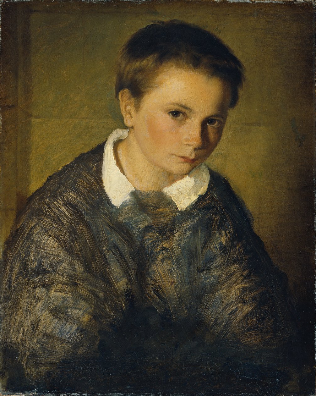 Retrato de um rapaz de Eduard Kurzbauer