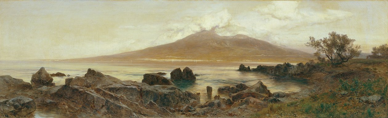 Vesúvio de Eduard Peithner von Lichtenfels