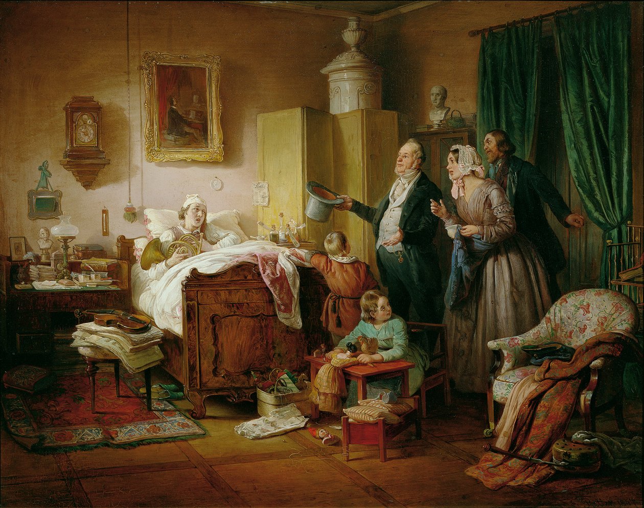 O músico doente de Eduard Ritter