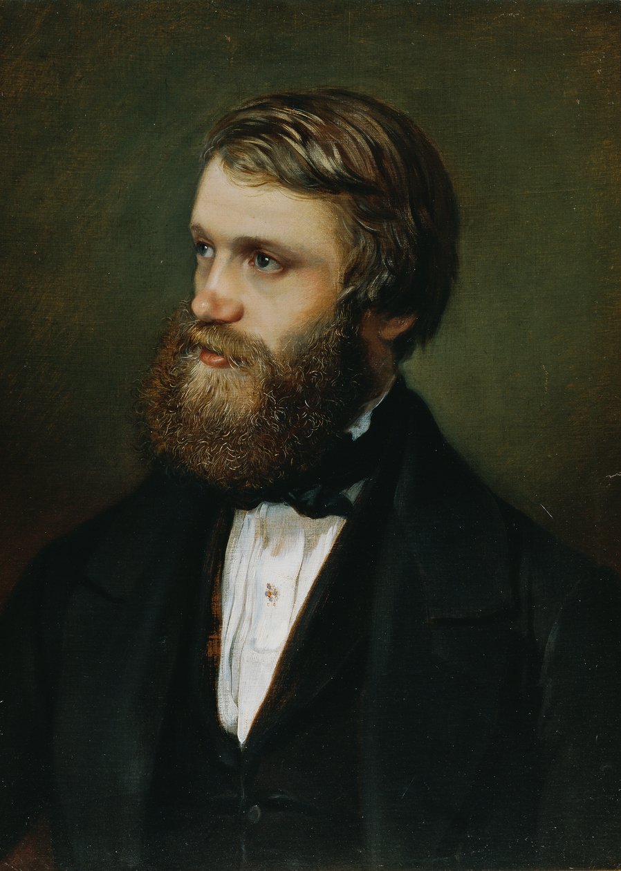 auto-retrato de Eduard Ritter von Engerth