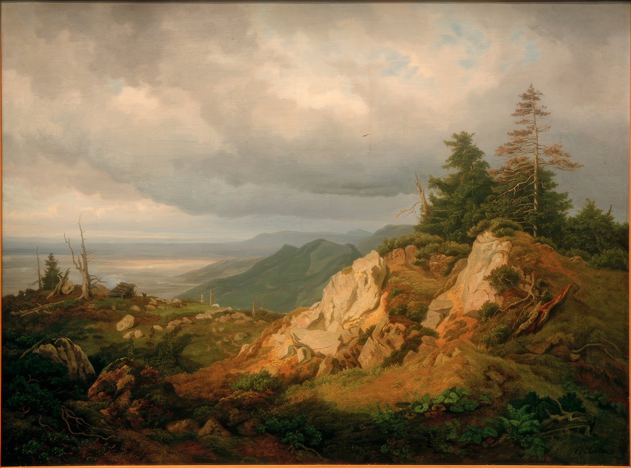 paisagem de Eduard Schleich der Ältere
