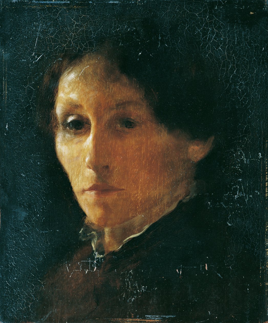 Estudo do retrato de Eduard Selzam