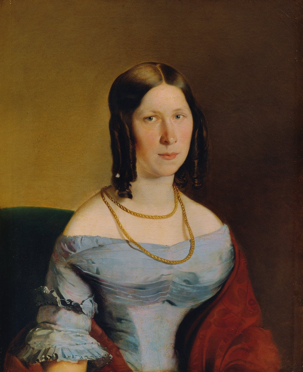 Retrato de uma senhora de Eduard Swoboda
