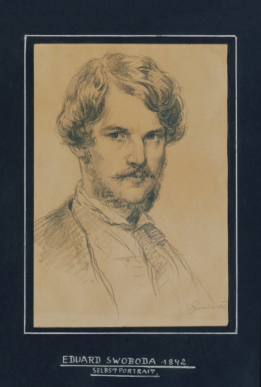 auto-retrato de Eduard Swoboda