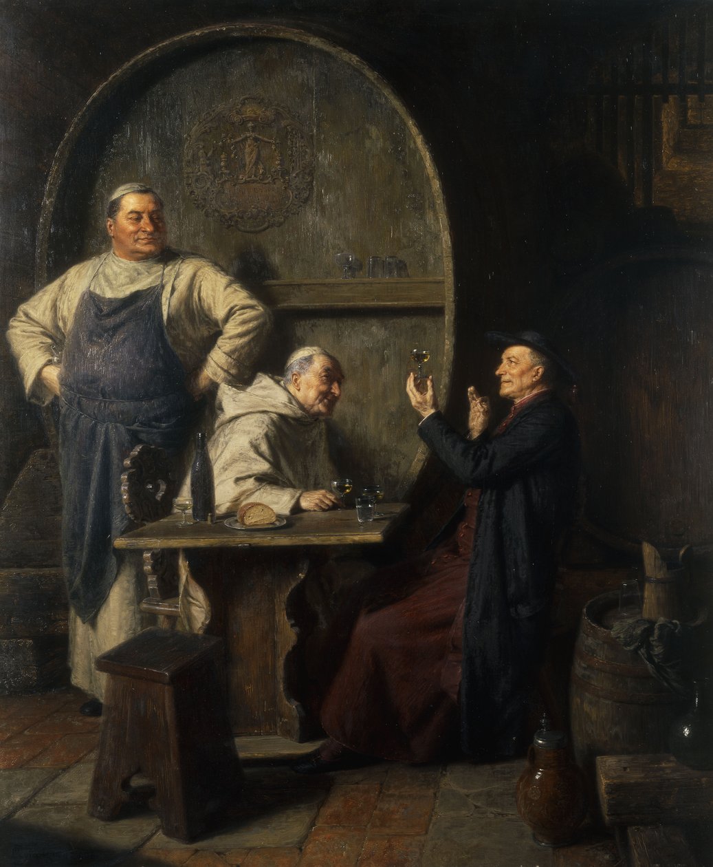 Um ano do vintage, 1908 de Eduard von Grutzner