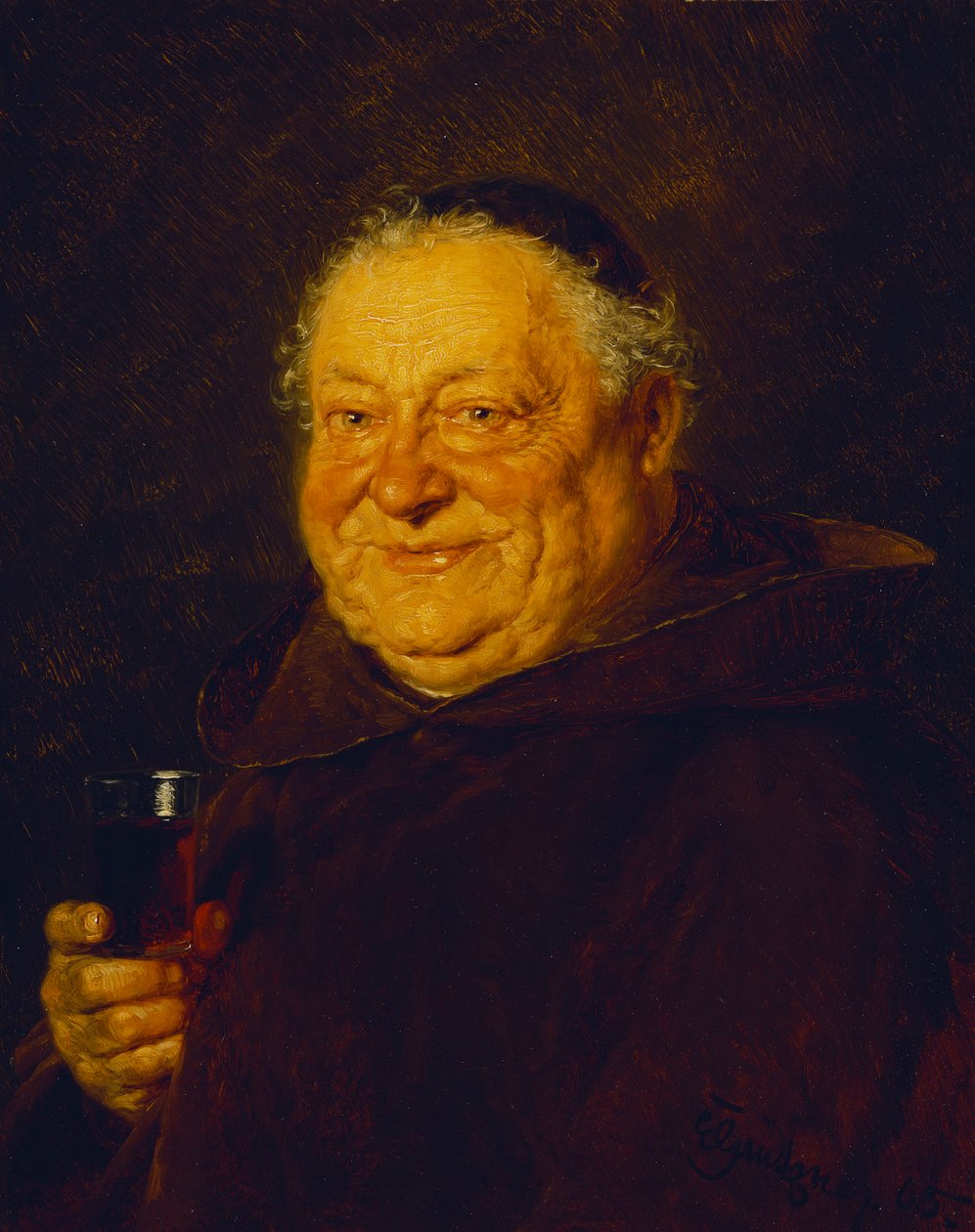 Boa fermentação, 1905 de Eduard von Grutzner
