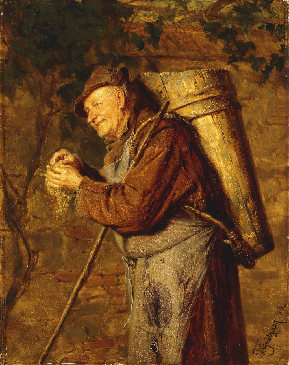 Produtos Monásticos, 1888 de Eduard von Grutzner