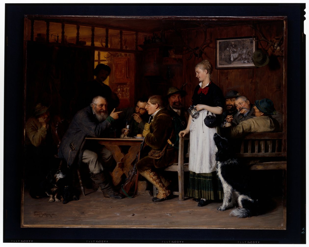 O caçador de domingo de Eduard von Grutzner