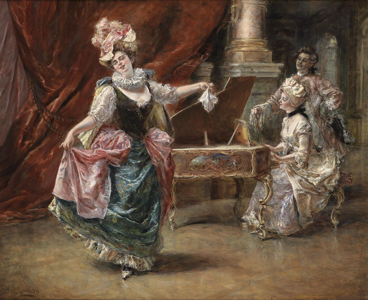 O desempenho de dança de Eduardo Leon Garrido