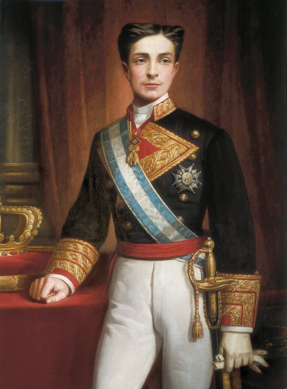 Retrato de Alfonso XII (Alfonso XII de Eduardo Balaca y Canseco
