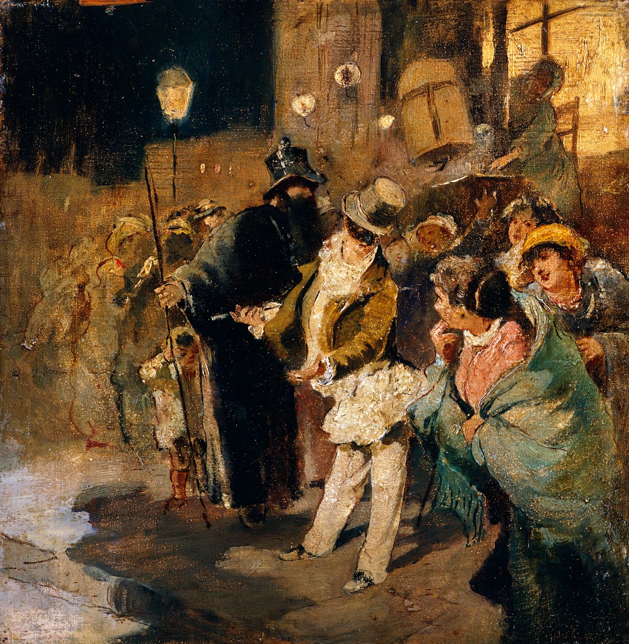 Carnaval, por Dalbono Edward (1841-1915) de Eduardo Dalbono