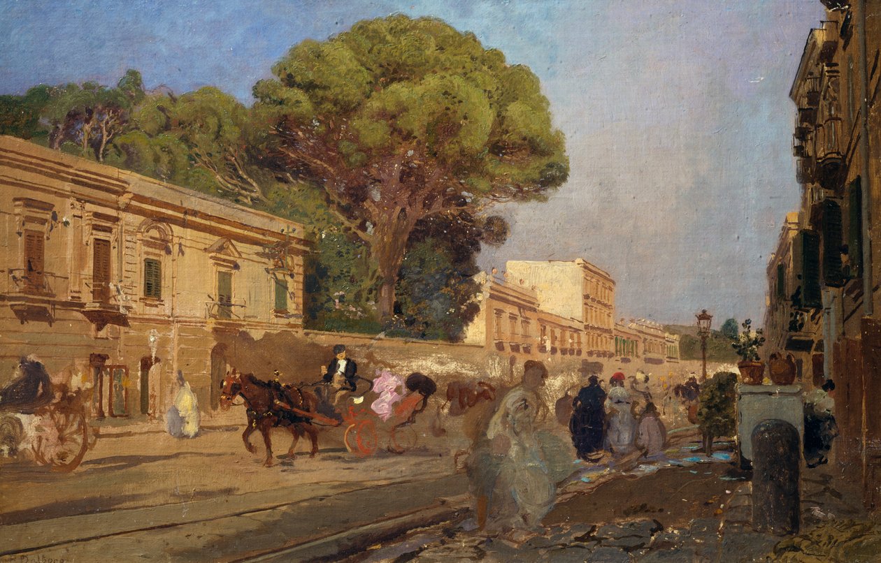La Favorita em Portici de Eduardo Dalbono
