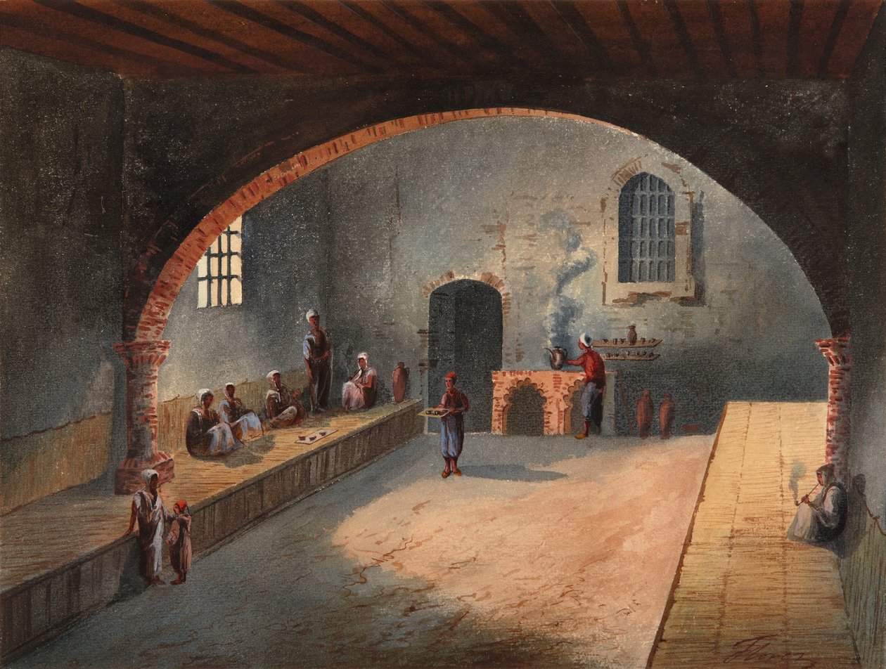 The Algerian Café de Eduardo Flores Ibáñez