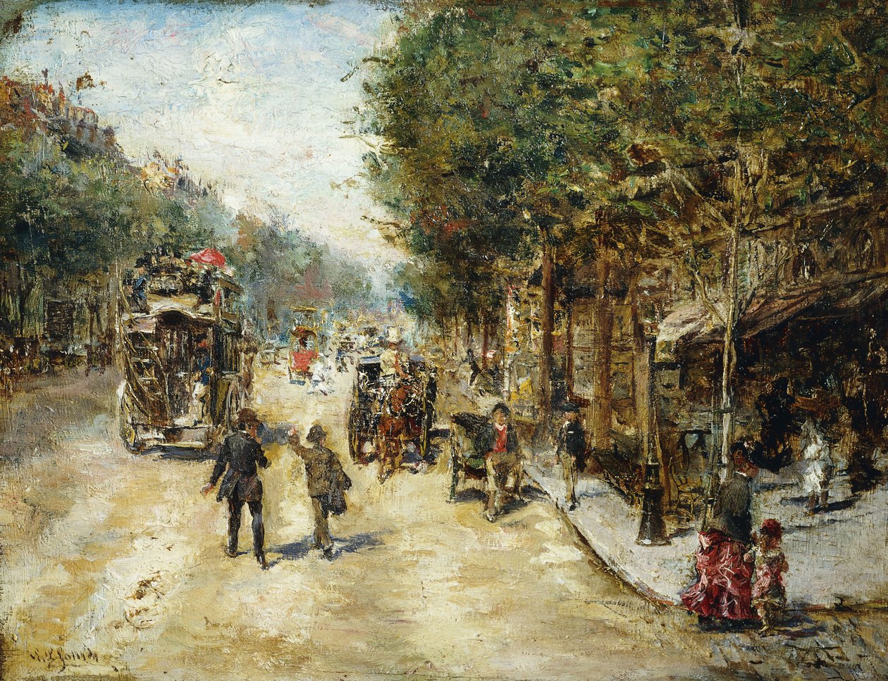 Les Grands Boulevards, Paris, de Eduardo Leon Garrido