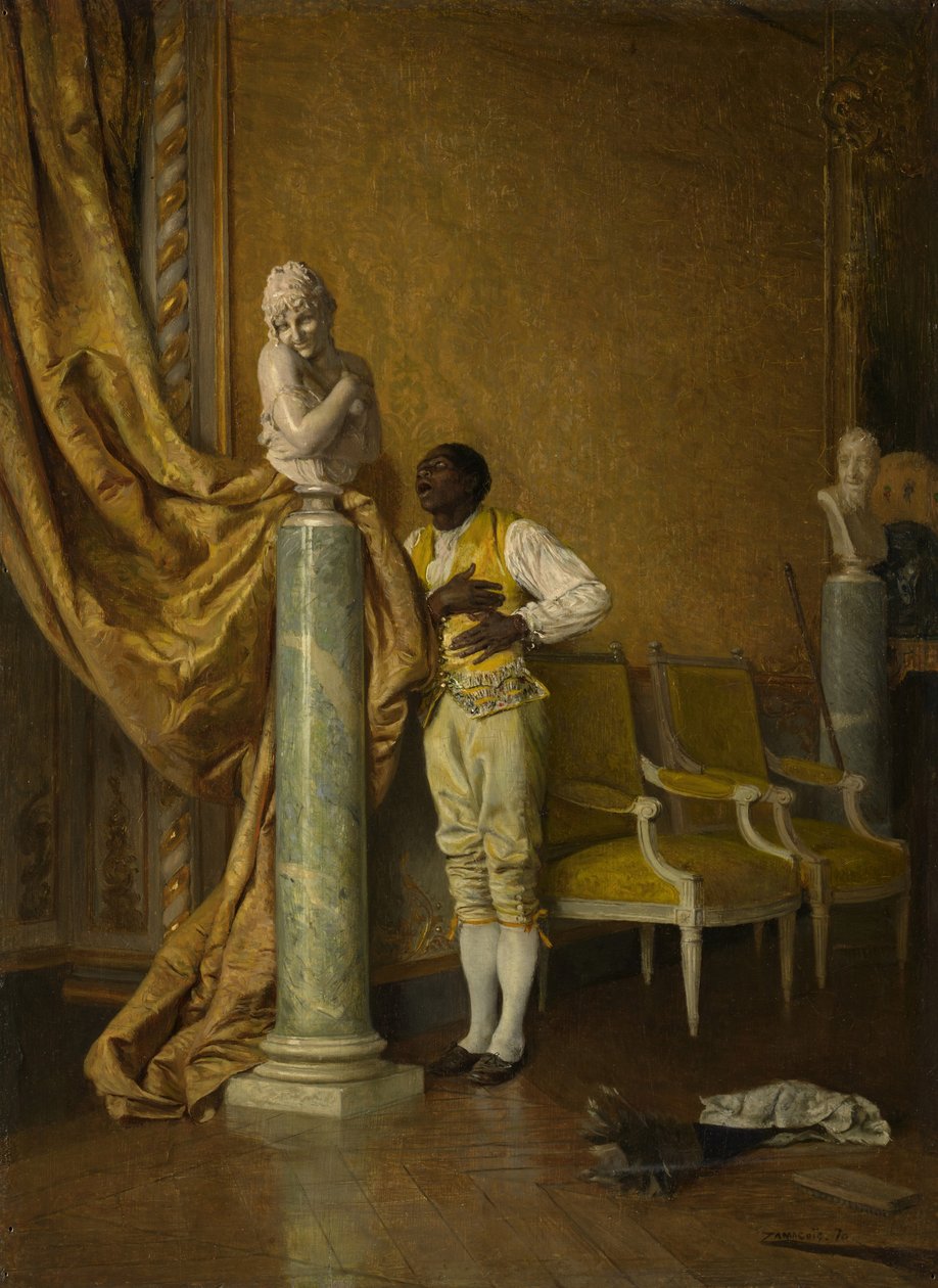 Amor platônico, 1870 de Eduardo Zamacois y Zabala