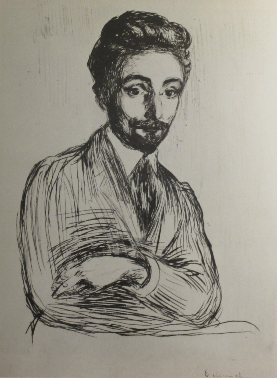 Portrait Helge Rode de Edvard Munch
