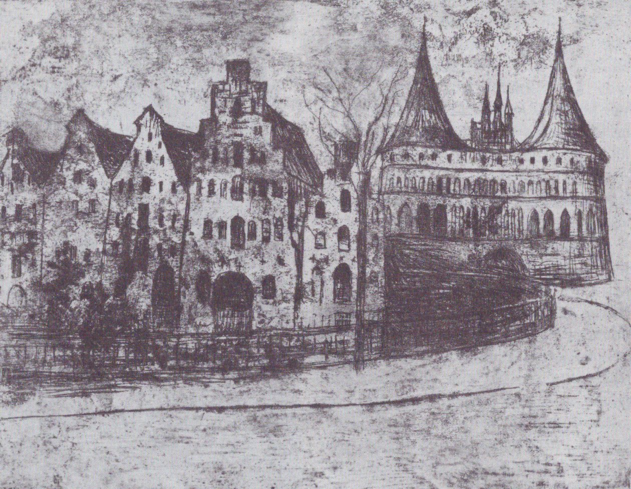 Lubeck de Edvard Munch