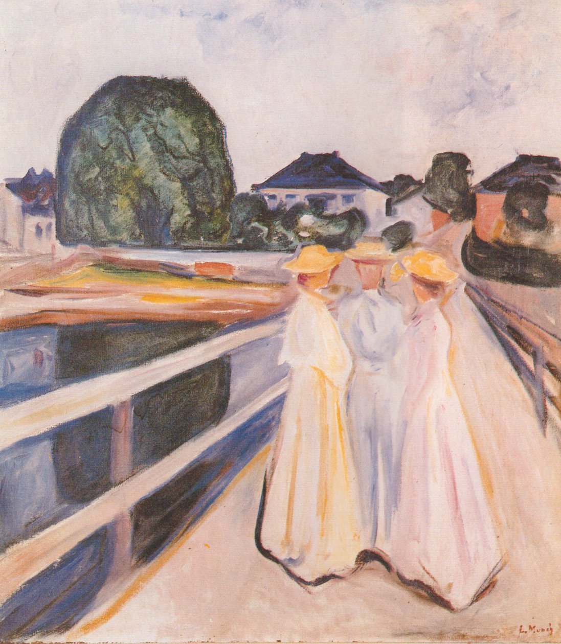 noite de verão de Edvard Munch