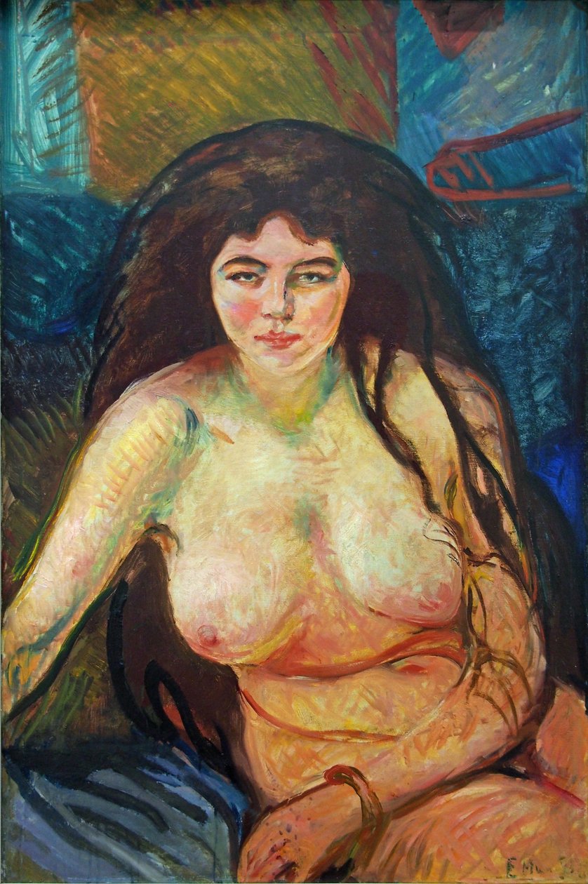Metade feminina de Edvard Munch