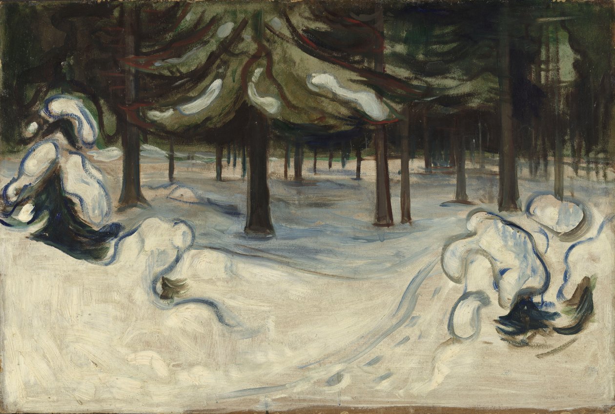 Inverno de Edvard Munch