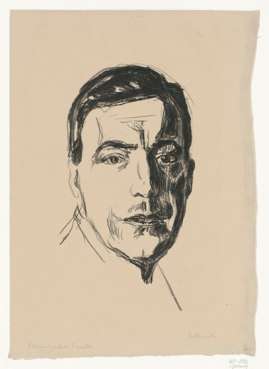 Albrecht Schmidt (ferreiro) de Edvard Munch