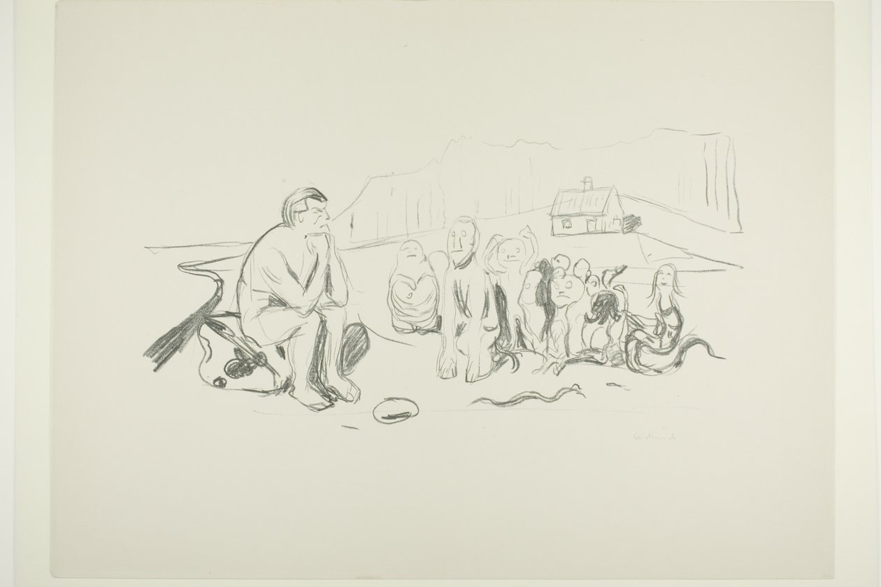 Progénie de Alpha de Edvard Munch