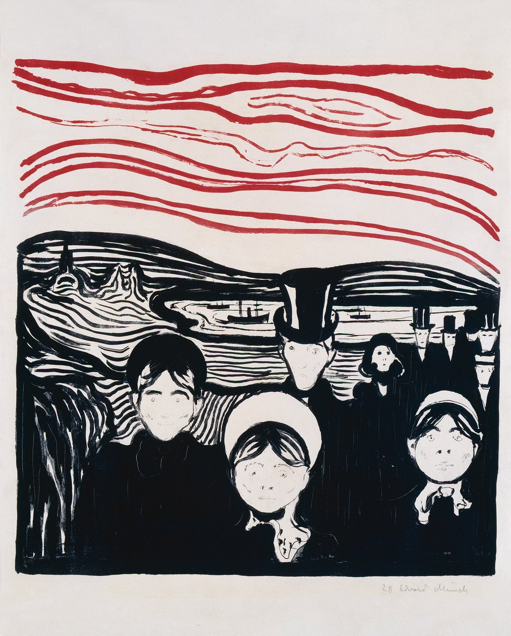 Sensação de medo de Edvard Munch