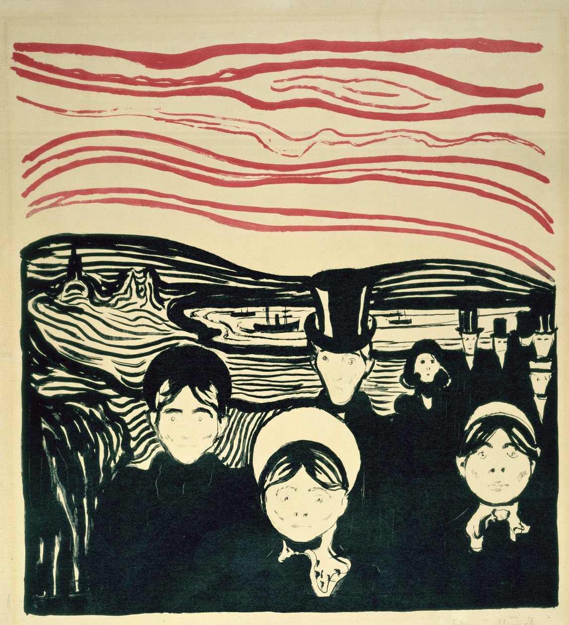 &39;Sentindo Medo&39; - Ansiedade de Edvard Munch