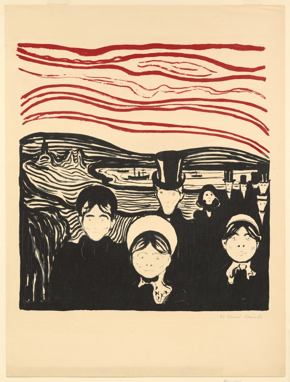 Ansiedade de Edvard Munch