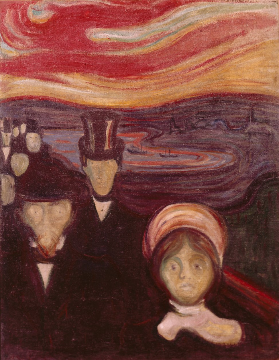 Ansiedade de Edvard Munch