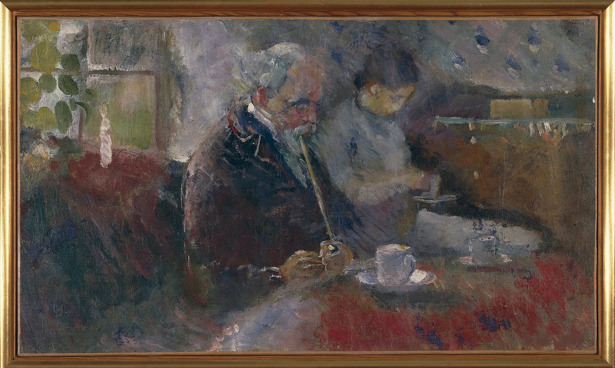 Na Mesa do Café de Edvard Munch