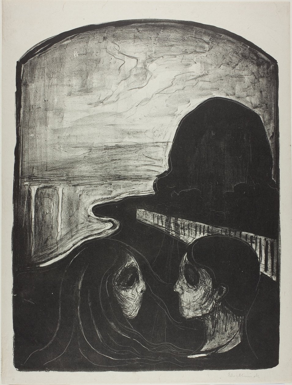 Atração I de Edvard Munch