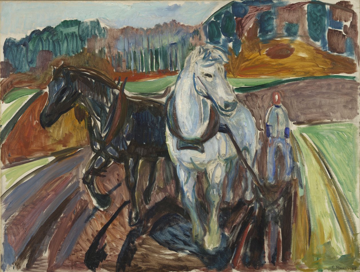 Arado de Outono de Edvard Munch