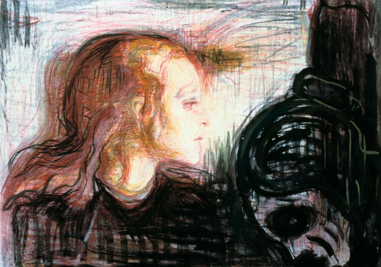 Criança, 1896 de Edvard Munch