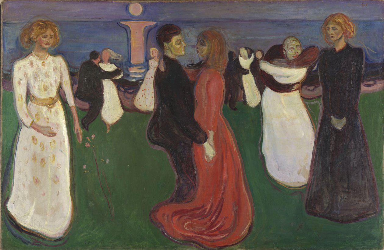 Dança da Vida de Edvard Munch
