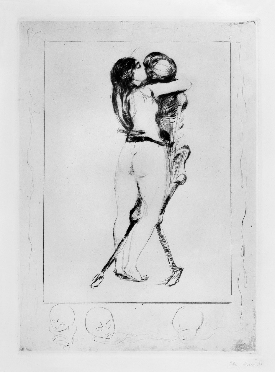 A Rapariga e a Morte de Edvard Munch