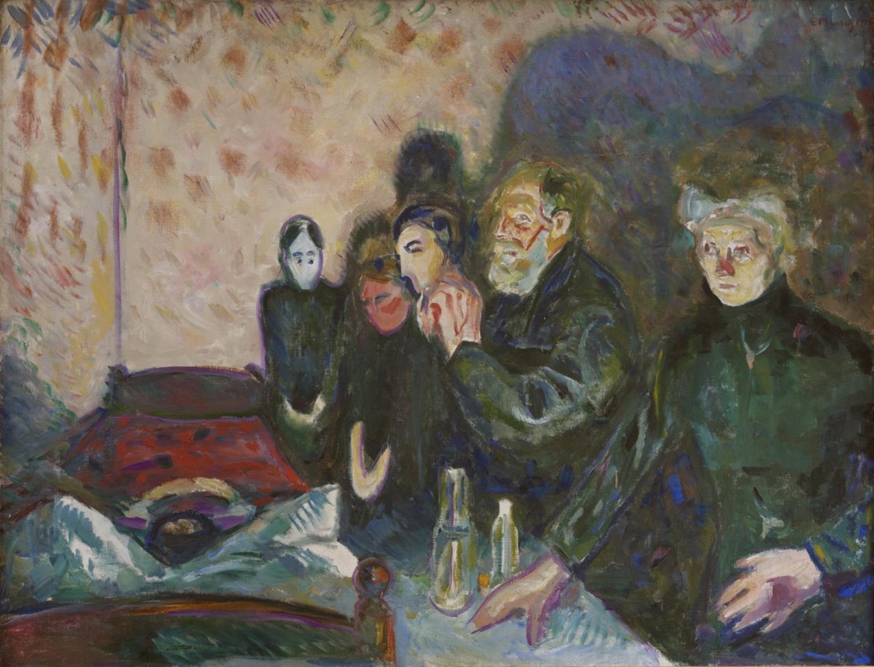 Luta de morte de Edvard Munch